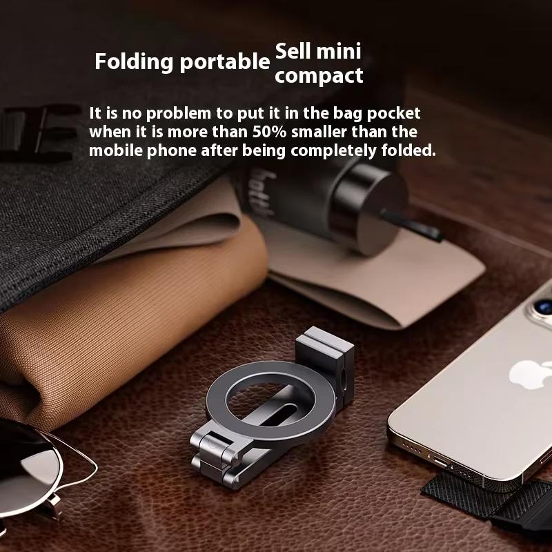 Rotatable Multifunctional Gripping Phone Holder 360° Rotation Adjustable Stand for Magsafe Car Phone Holder Foldable Hook Mount