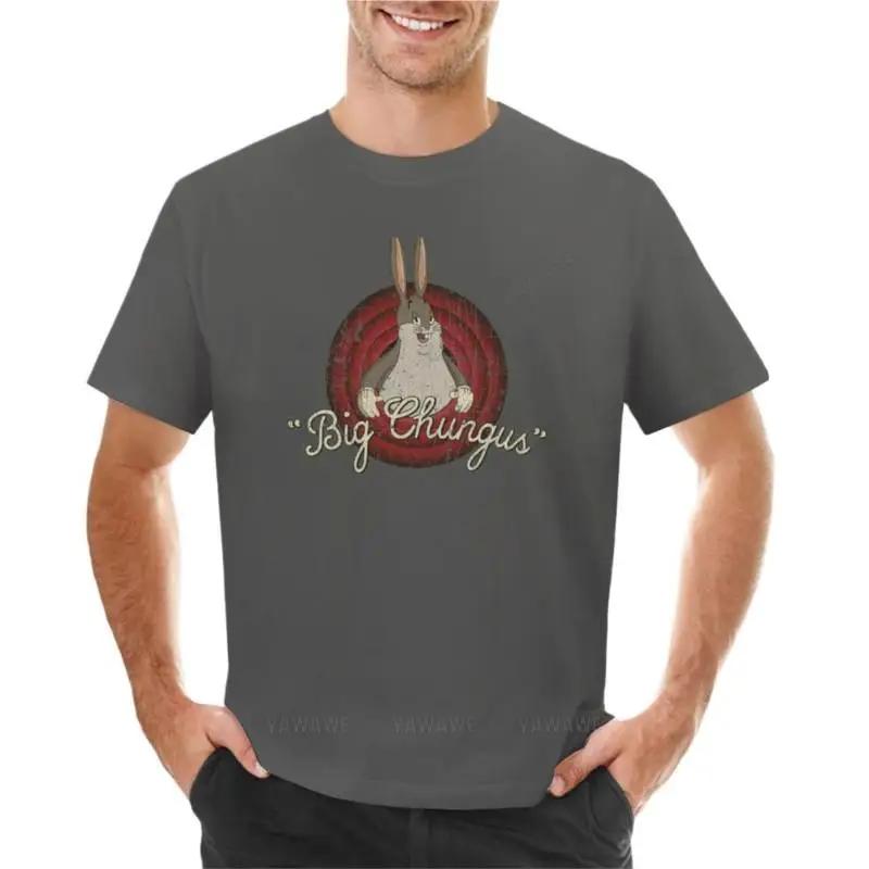 

хлопковая мужская футболка Big Chungus 1941 Футболка на заказ футболка Блузка мужская одежда футболка для мужчин новая черная футболка для мальчиков 4XL