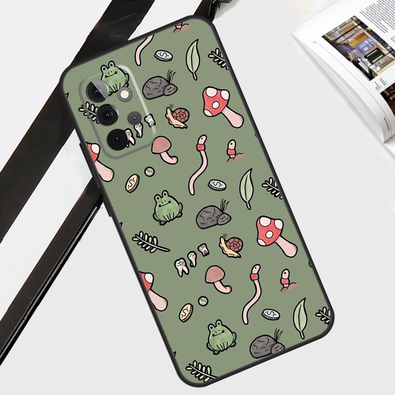 

Cute Cartoon Frog Collage Case For Samsung Galaxy A54 A34 A14 A56 A36 A26 A16 A06 A12 A22 A32 A52 A13 A53 A15 A35 A55 Samsung A34 5G