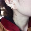 Exquisite Russian Purple Gold Hollow Car Flower Water Drop Earrings Plated With Rose Gold Shiny Ball Pendant Long Earrings Jewelry