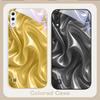 The Golden Silk of Waves For Samsung A01 02 A03 Core 04 05 06 10 12 A13 14 5G 15 16 M02 12 Note 8 9 10 20 Glass Ultra Phone Case