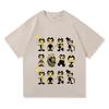 Unisex T-Shirts Spiel Bendy and The Ink Machine T-Shirt Kurzarm Locker Baumwolle Unisex T-Shirt Cartoon Grafikdruck T-Shirts Tee