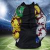 Large Durable Canvas Sports Ball Bag Multi-purpose Backpack Perfect For Soccer And Basketball