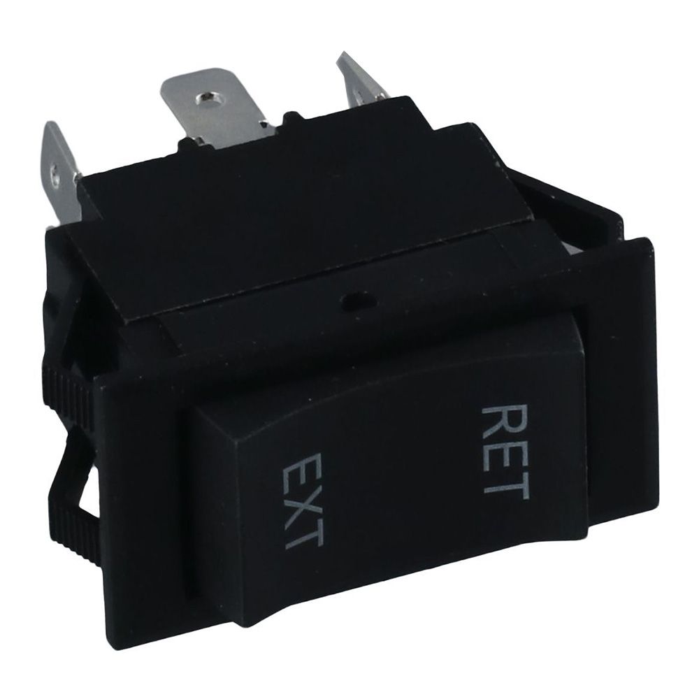 (ON)-Off-(ON) Momentary Car Type Switch Reverse Polarity 6 Pin Rocker Switch 12V 20A for KCD2-7-223/Trailer Motor/RV/Car