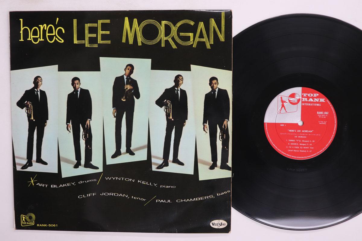 Виниловая пластинка LEE MORGAN Heres Lee Morgan RANK5061 TOP RANK INTERN 1960 Япония Джаз Б/у