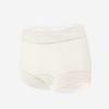 Hidden Valley Camellia: Ultra-thin Ice Silk Panties, Plus Size Breathable Mid-Waist Lace Boxers