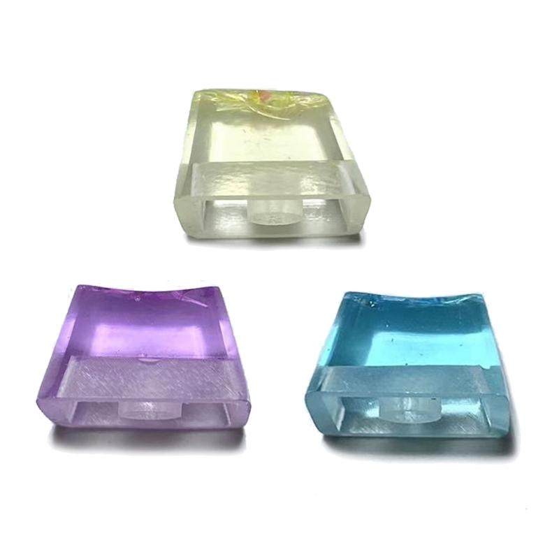 Game Mechanical Keyboard Cap Accessories Epoxy Resin for Cross Shaft Special Keycap Personalized Light Transmission Hand