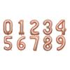 21 Inch Small Number Balloons 0 9 Wedding Wedding Room Baby Birthday Party Decoratio Aluminum Foil Rose Gold Balloon Set