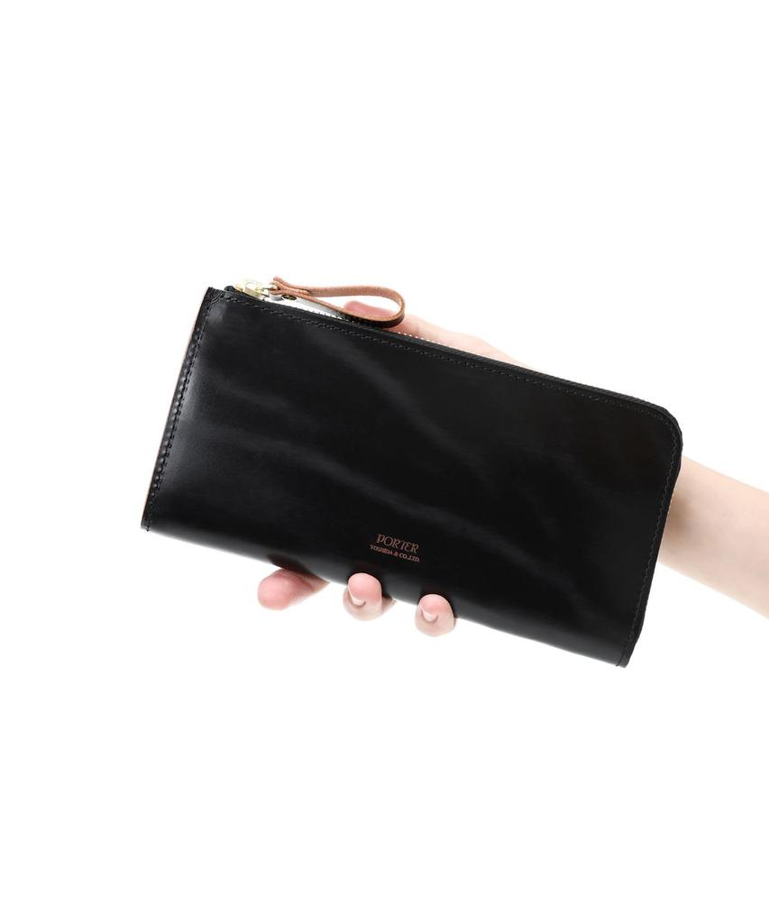 PORTER Film Long Black (PORTER) Wallet, Other,