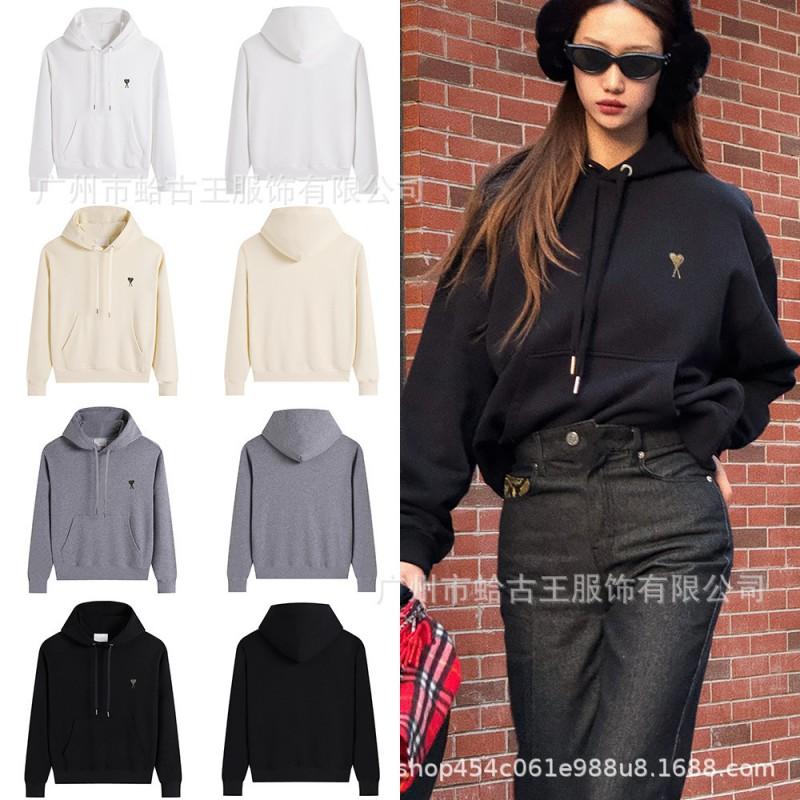 Unisex Hooded Sweatshirt Winter Cotton Oversized Streetwear With Heart Snake Print