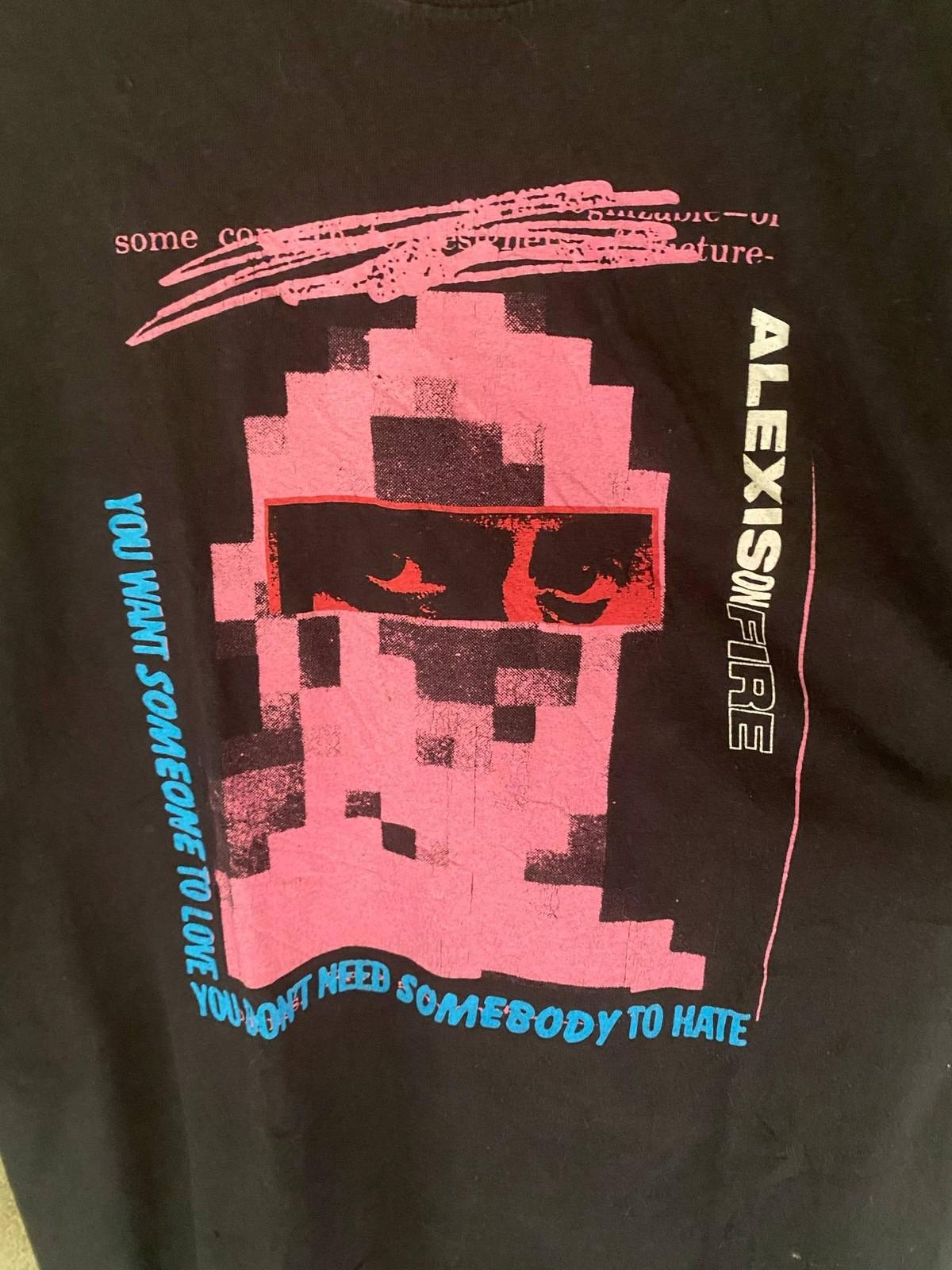 Alexisonfire Band 90s Retro Style Black T shirt Men Women tee NH28547 M