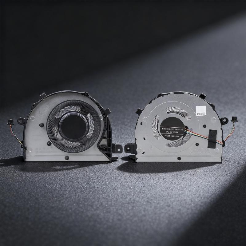 Efficient Laptop CPU Cooling Fan Rapid Heat Dissipation Low Noise Metal Fan For KPRC-W10L W50 W60 KPR-W19 W29
