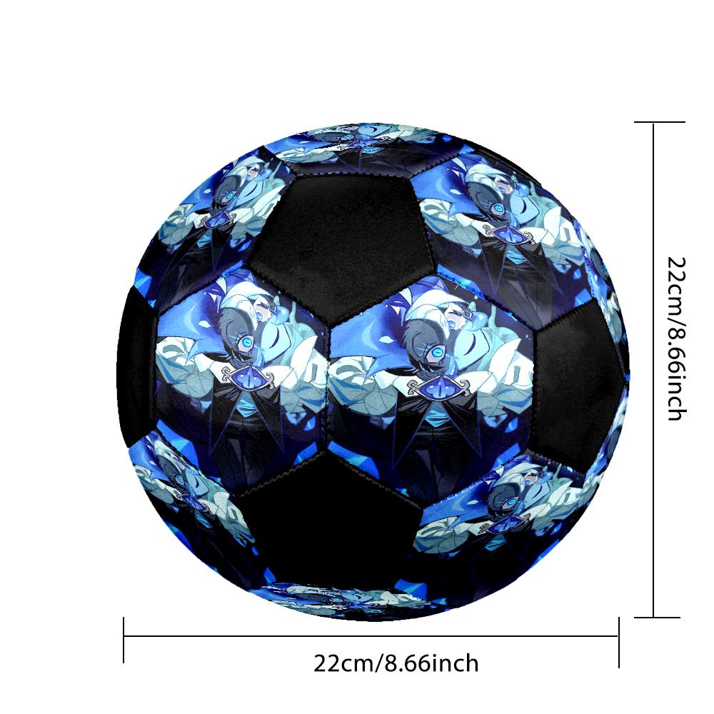 Shadow Milk Cookie Indoor Soccer Ball Colorful Machine Stitched PVC Size 5 Team Training Competition Ready Durable High-Bounce Cool Sports Gift