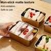 1PC Stainless Steel Food Storage Container Rectangle Dish with Cover Noodles Fruit Tray Lunch Box Thick Refrigerator Organizer