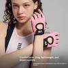 1Pair Gym Gloves Fitness Weight Lifting Body Building Training Sports Gloves Workout Half Finger Hand Protector For Men Women
