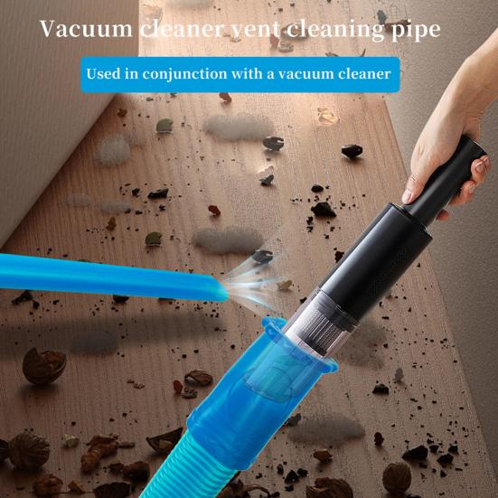 Vacuum Cleaner Vent Cleaning Tube Dryer Vent Vacuum Hose Attachment Dryer Vent Cleaner Kit with Adjustable Straps