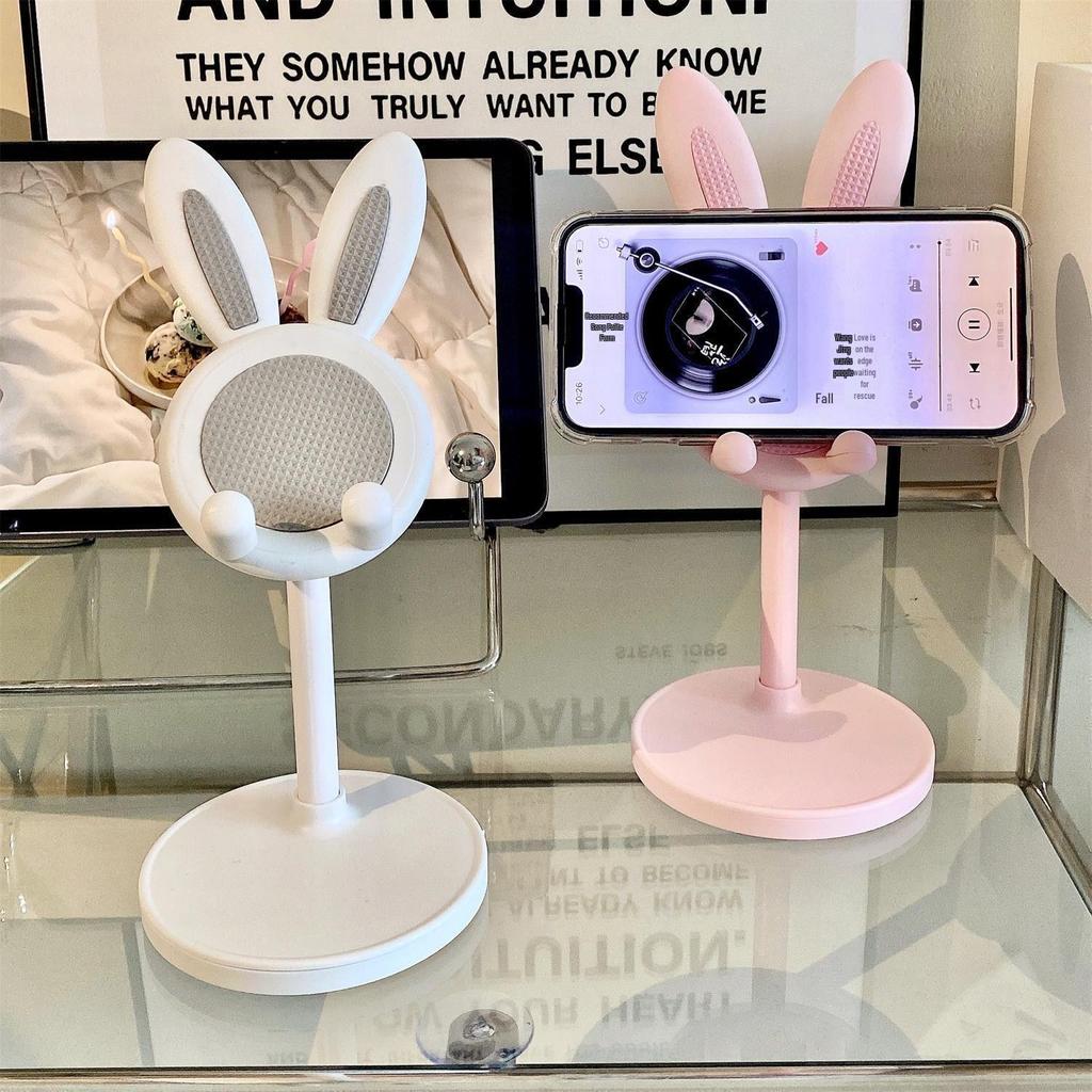Adjustable Cartoon Rabbit Phone and Tablet Holder