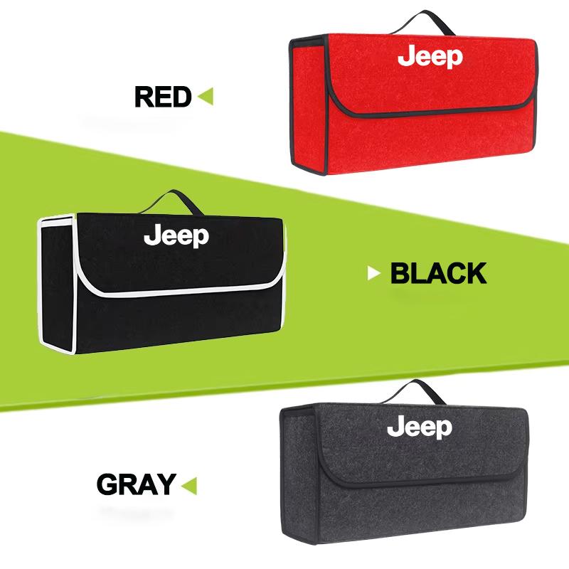 Jeep Car Trunk Organizer Box Large Capacity Folding Storage Bag For Jeep Grand Cherokee Compass Patriot Liberty Rubicon XJ Trail