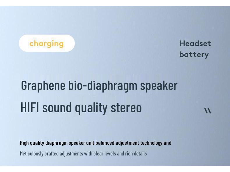 V13 Wireless Bluetooth Earphones with Noise Cancelling and Long Battery Life for Driving and Sports