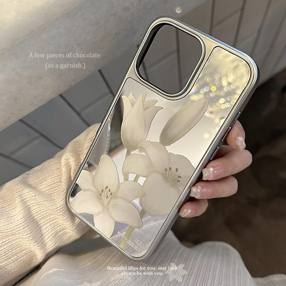 Creative Lily Phone Case for iPhone 17 and iPhone 17 Pro Max