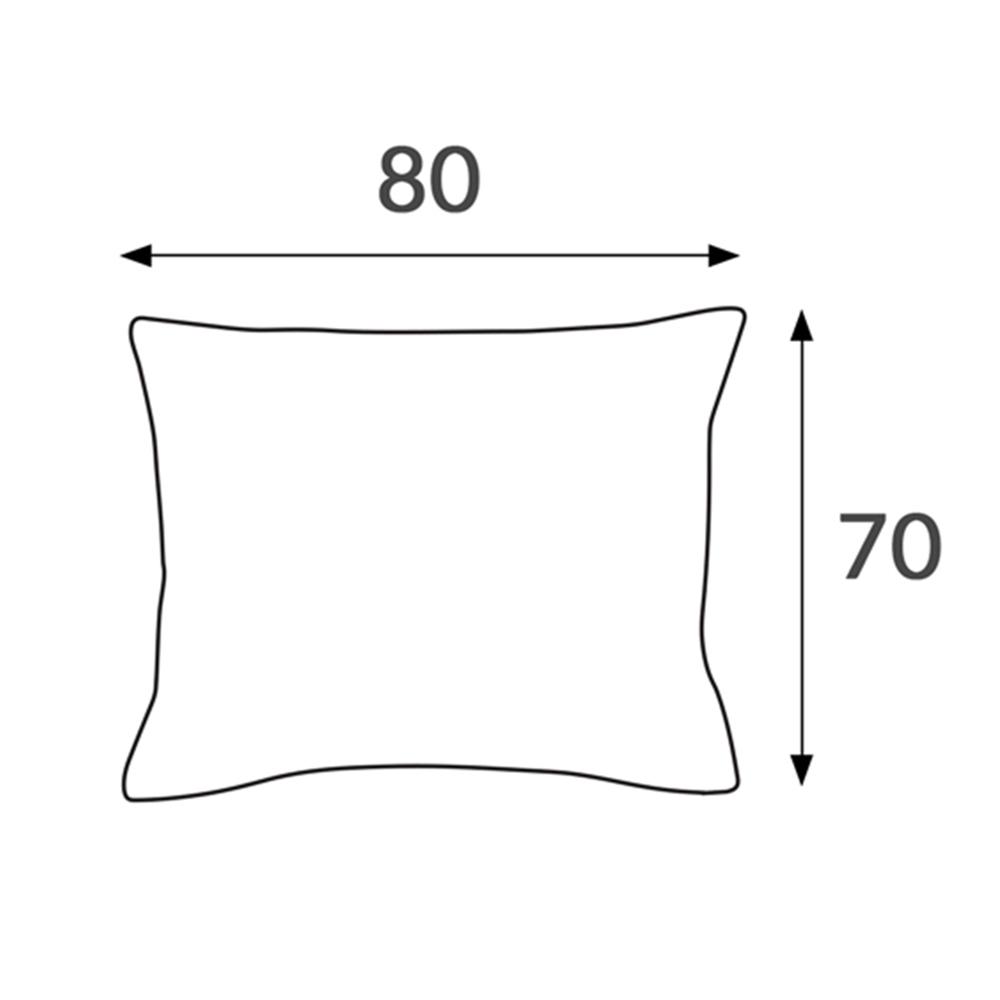 70x80 Cotton Satin Pillowcase, Bottle Green, Plain