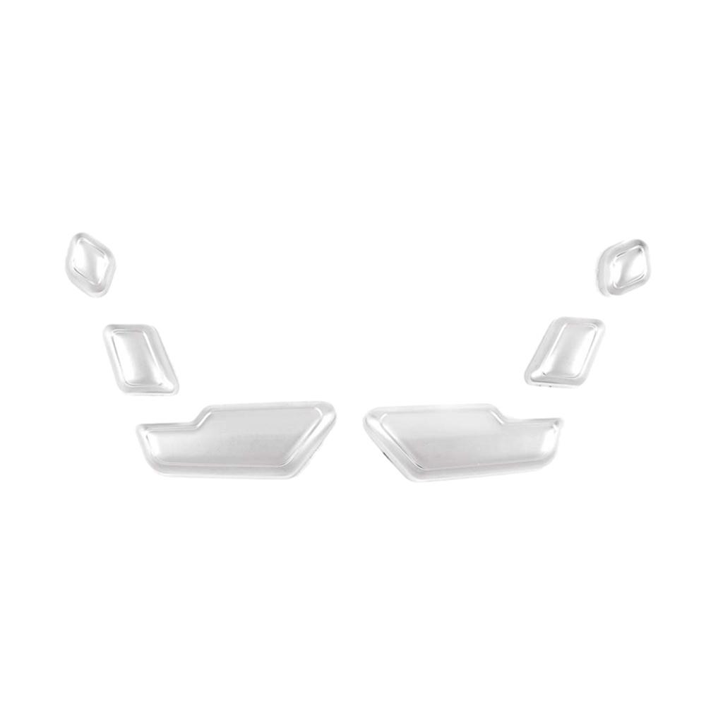 Chrome Door Seat Adjust Button Switch Cover Trim For Mercedes-Benz E Class W212