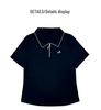 Women's 2026 Stylish Slimming Short-Sleeve Polo Top with Lapel