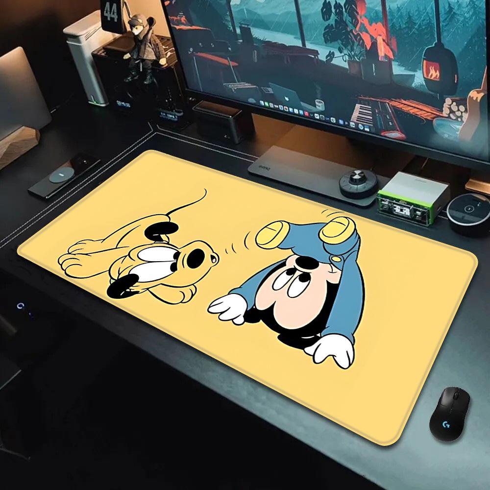 Mickey Mouse Pluto Mousepad HD Printing Computer Gamers Locking Edge Nonslip Mouse Pad XXLxcm Keyboard PC Desk Pad