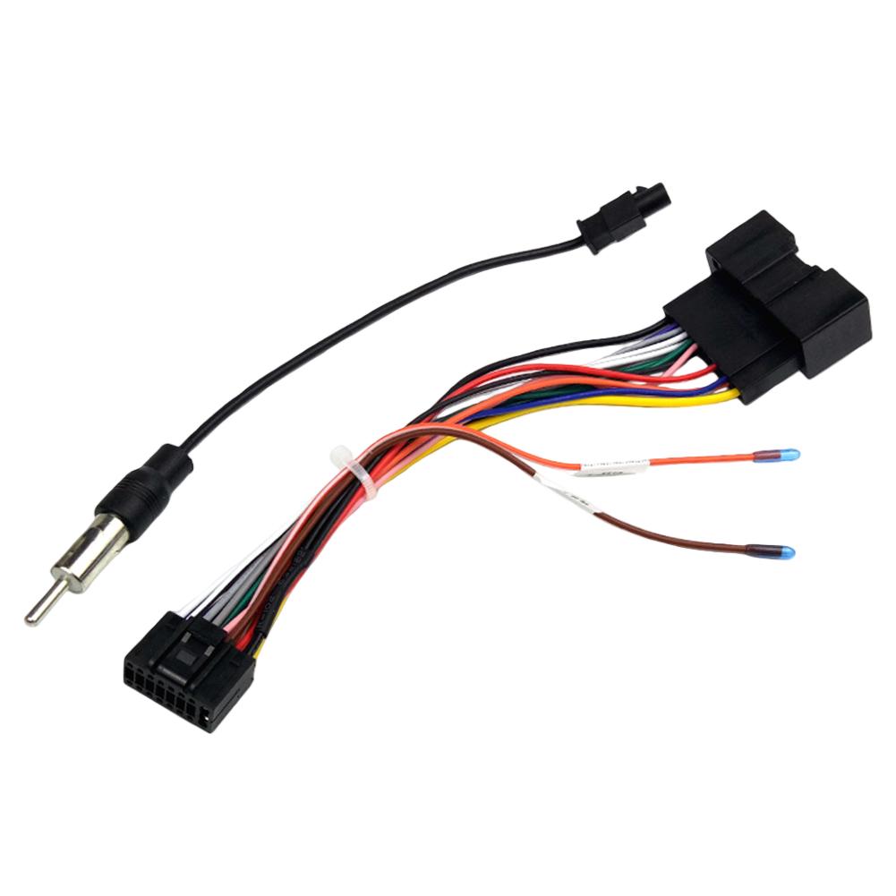 

1 Pcs Car 24 Pin Radio Wiring Harness To 16 Pin For Android Cable Adapter For Ford Car Cable Adapter Accessories