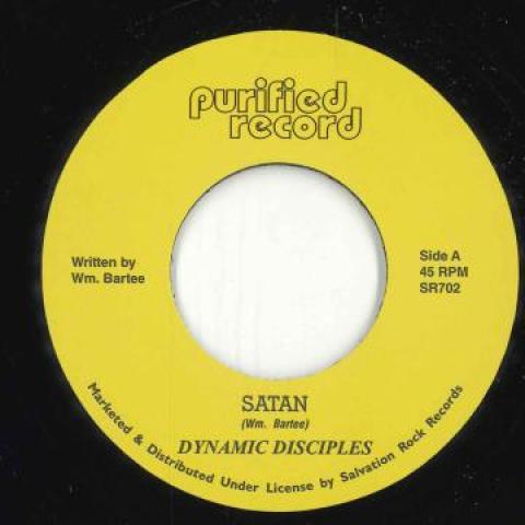 

7inch Record DYNAMIC DISCIPLES - Satan / Sharing SR702 Purified 2022 UK Soul/Funk