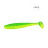 Arnova New Soft Bait For Freshwater Fishing T Tail Fish Lure With Lead Head Hook Long Distance Casting Artificial Bait