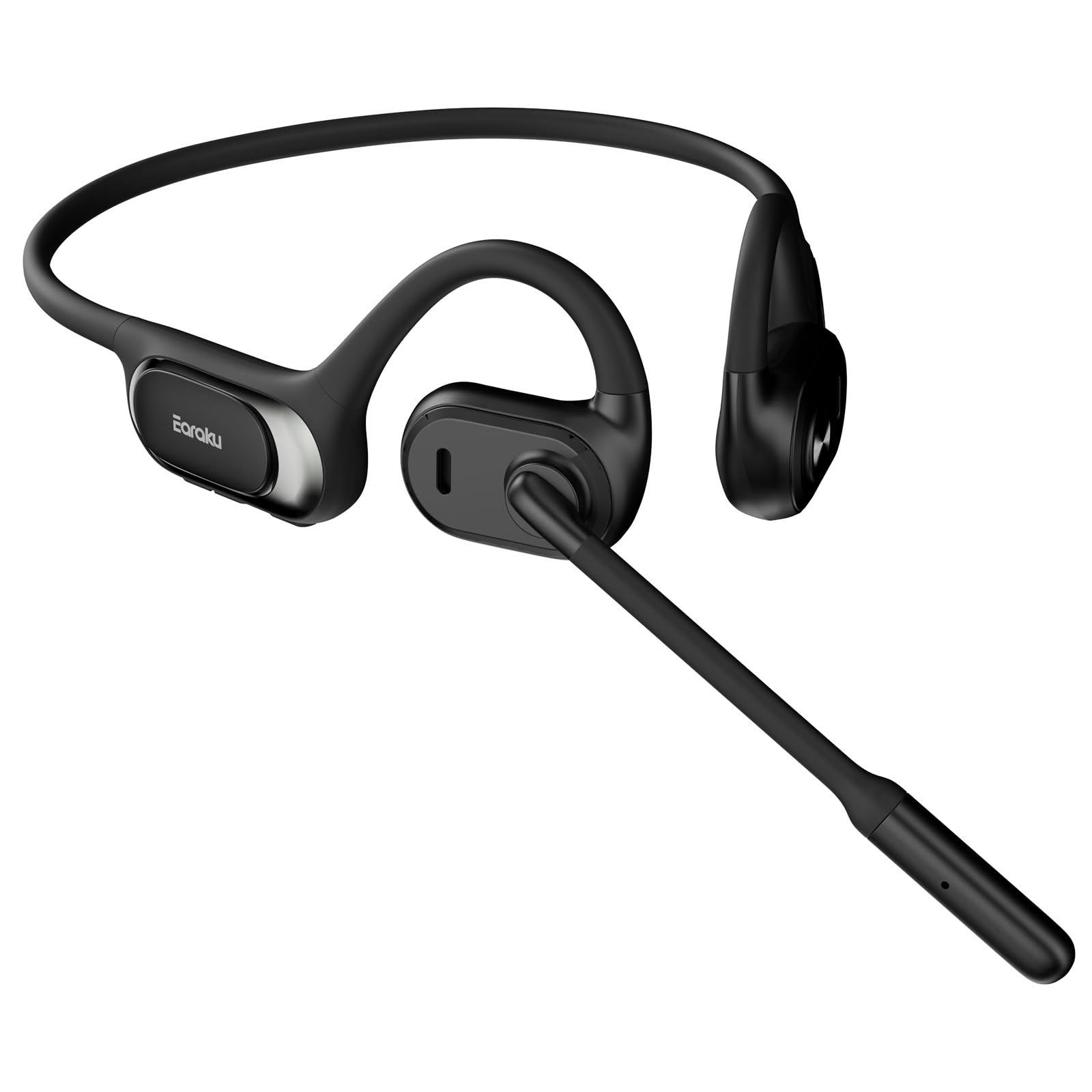 

Bluetooth Headset with Noise-Canceling DSP, 12-Hour Talk Time, Fast Charging, Rotatable Mic, Dual E…
