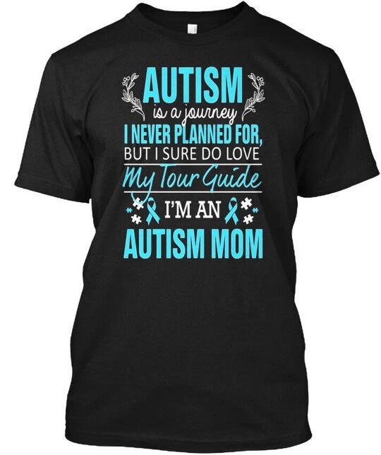 

Autism Awareness For Mom - Is A Journey I Never T shirt 2XL