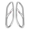 Hot Interior Mouldings 2pcs Steel Car Exhaust Muffler Tip Tail Pipe Cover Decoration Suitable for Mercedes Benz W222 S Class 201