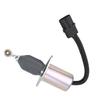 Flame Out Solenoid Valve Replacement Metal High Accuracy Sensitive Engine Stop Solenoid Valve 12V