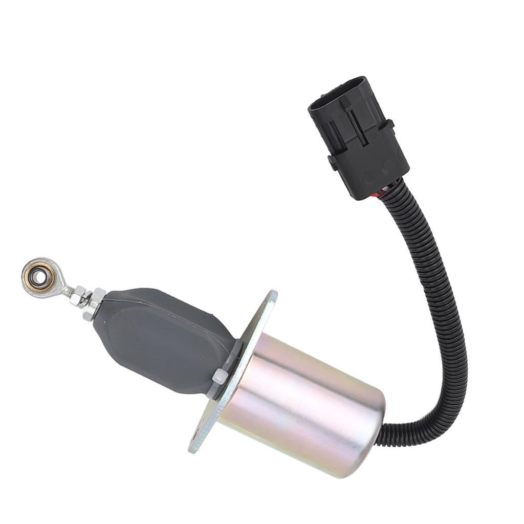 Flame Out Solenoid Valve Replacement Metal High Accuracy Sensitive Engine Stop Solenoid Valve 12V