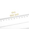 Copper Double Hanging 8-shaped Buckle Pendant For DIY Jewelry Making Craft Accessories