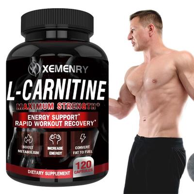 L-Carnitine 1000 Mg + Calcium - Supports Metabolism - Enhances Endurance - Dietary Supplement