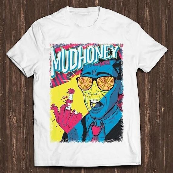 Rarre Hot Mudhoney Band Heaven Rock White S to 5XL Shirt SG506 S разноцветный