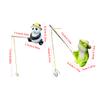 Funny Frogs Panda Fishing Statue Ornament Resins Sculpture for Garden Landscape Decorative Outdoor Animal Figurine Gift