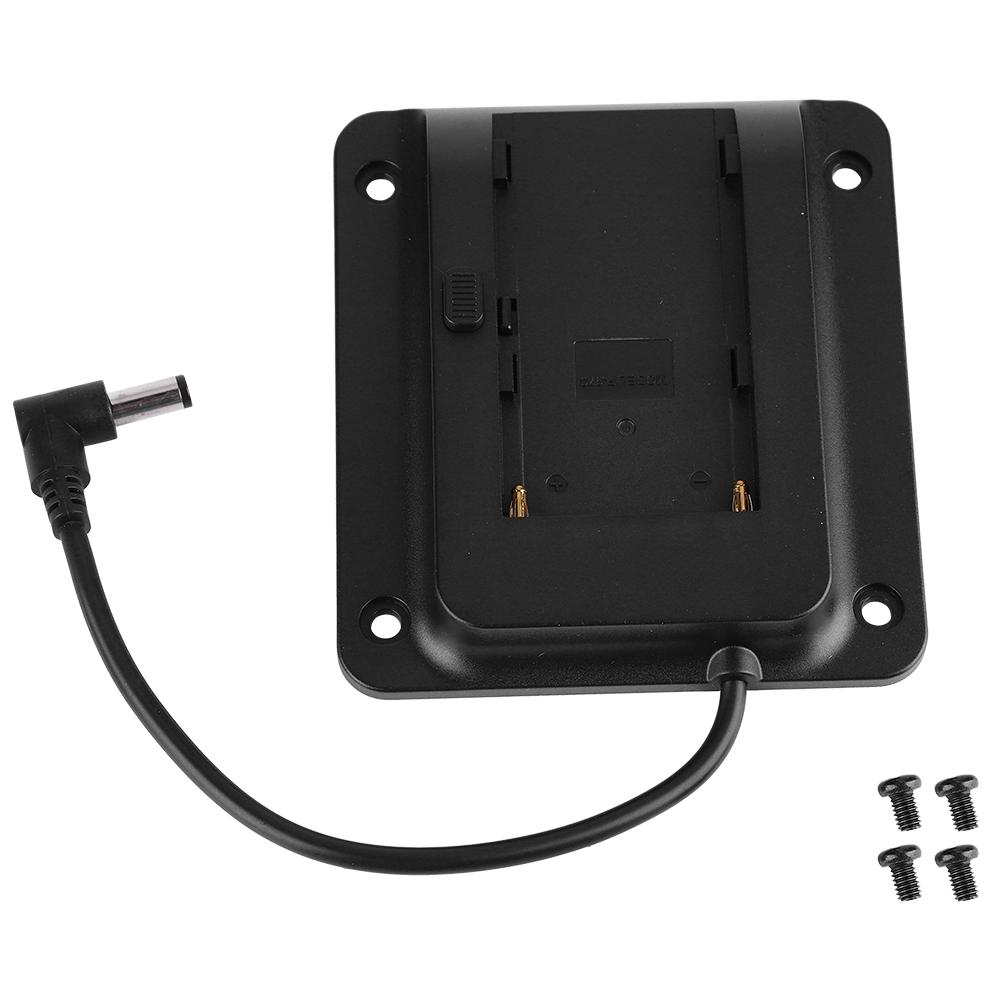 Battery Camera Adapter Plate for Sony NP F970 F550 F770 F970 F960 F750 Batteries Accessory