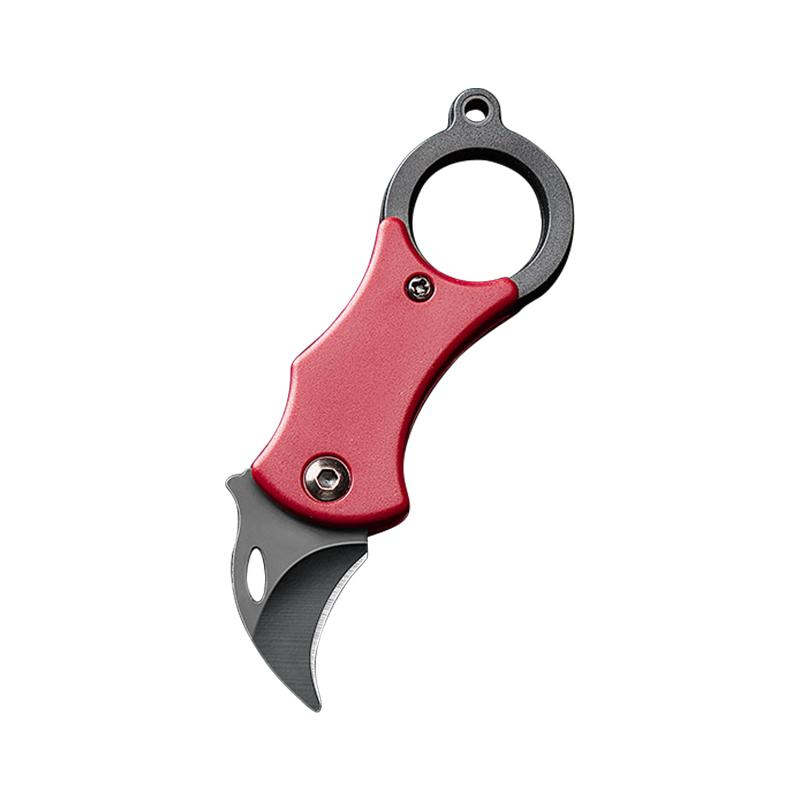 Stainless Steel Cut Fruit Knife Plastic Handle Folding Knife Household Melon Fruit Paring Vegetables Knife Pocket Knife