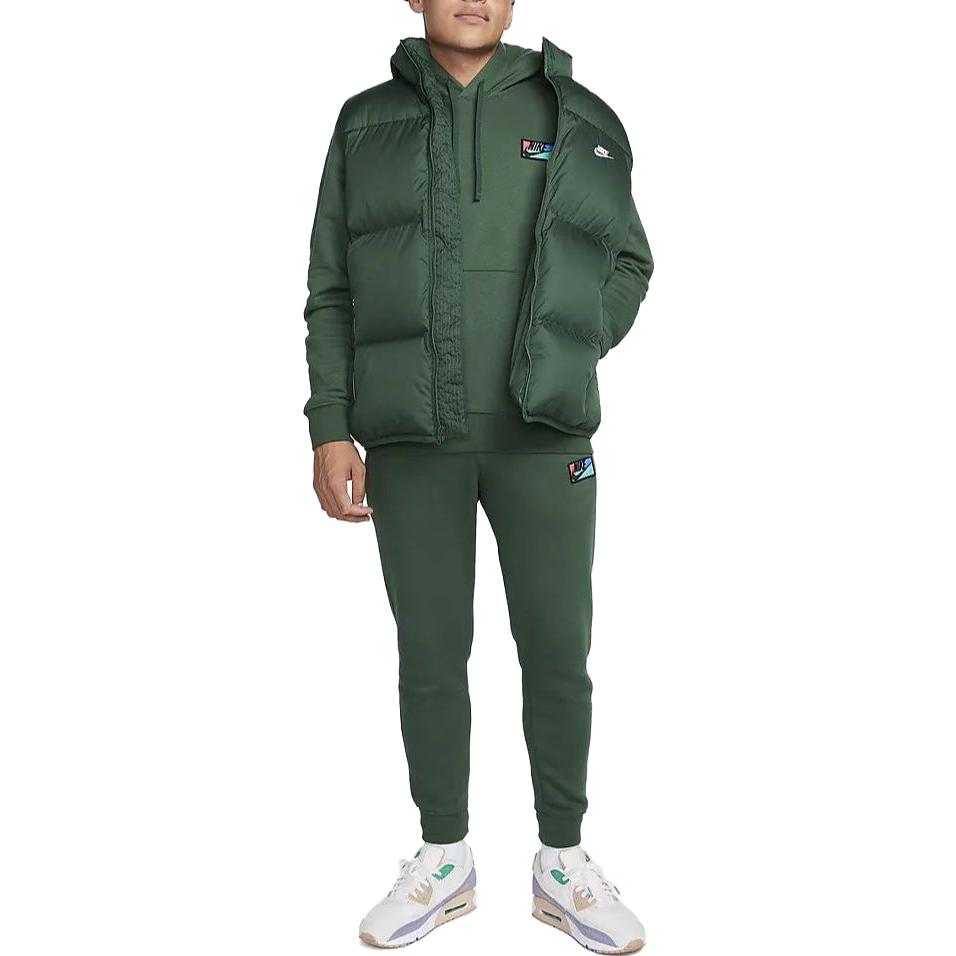 Nike Sweatshirts Herren Tannen Grün/ Mit Kapuze Moderat Regulär FB8440-323