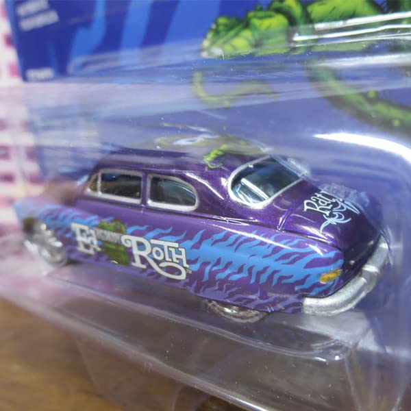 Johnny Lightning 1:64 Rat Fink 1949 Mercury Coupe Custom Rat Fink Diecast Model Car [Parallel Import]