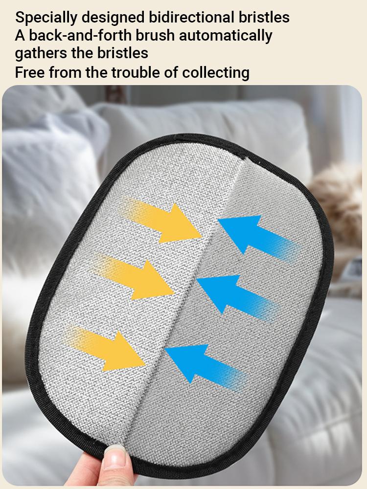 Double-Sided Grooming Gloves for Pets Multi-Purpose Thickened Pet Hair Wiping Gloves Soft De-Shedding Brush Gloves for Dogs Cats