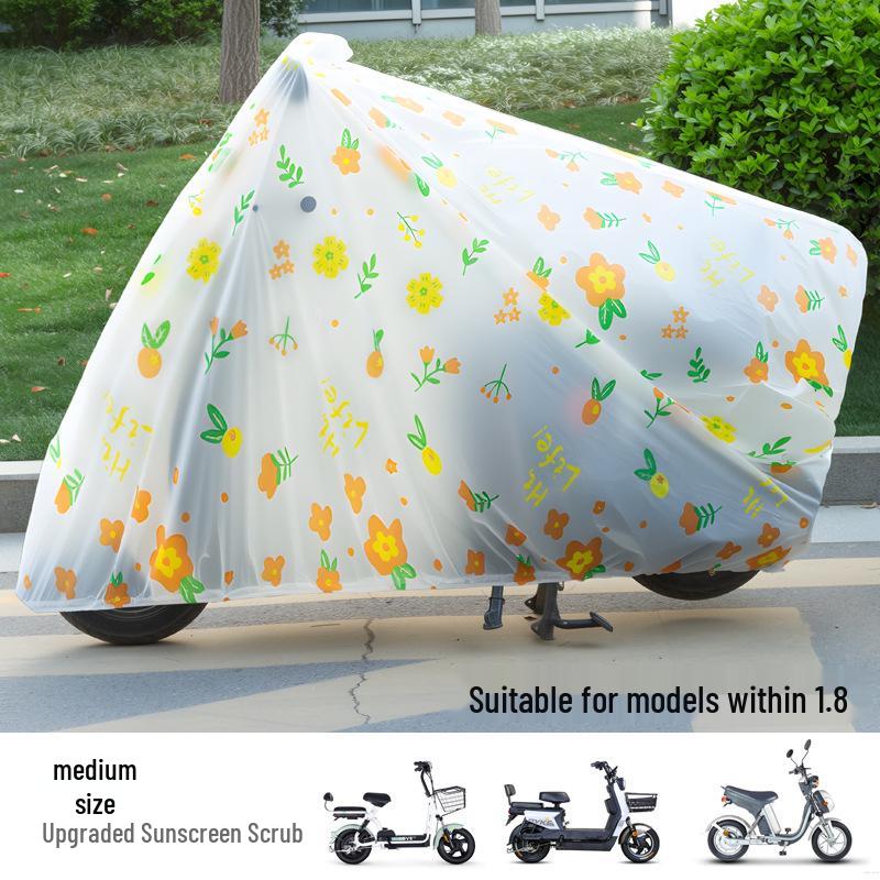 

Waterproof Dustproof Umbrella Car Cover for Electric Vehicles and Motorcycles