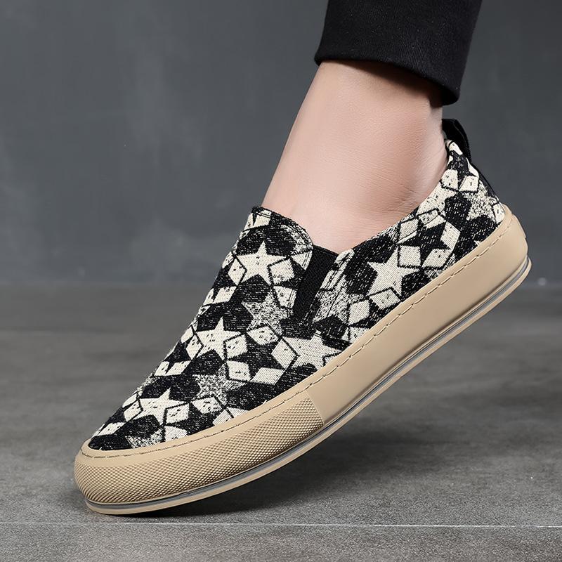 

Кеды мужские на одной педали мужские туфли 2025 весна новые повседневные туфли-бини обувь для скейтборда 44