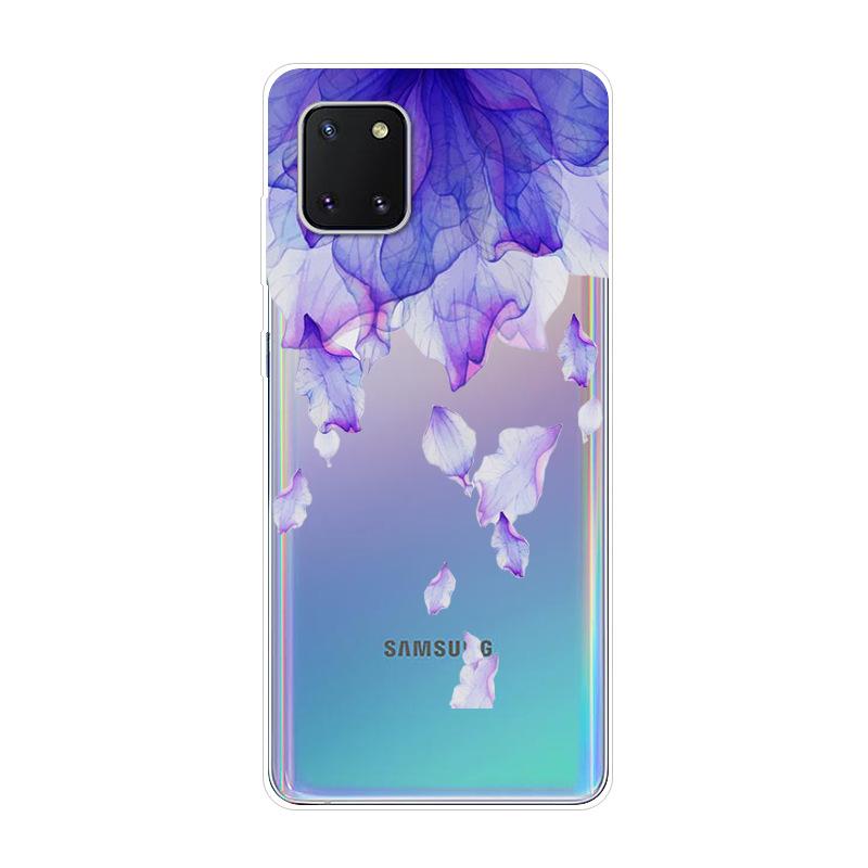 For Samsung Galaxy Note 10 Lite Case Soft Silicone TPU Back Cover For Samsung S10 Lite 2020 Phone Cases Note10 Lite Coque Shell