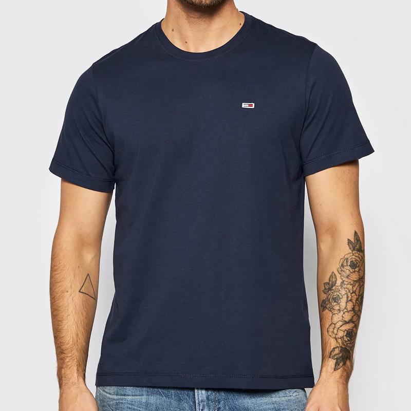 Tommy Jeans Men' Navy Blue T-Shirt Dm0Dm09598-C1G