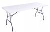 Stół Cateringowy Feta White Składany W Walizkę 180 Cm Biały